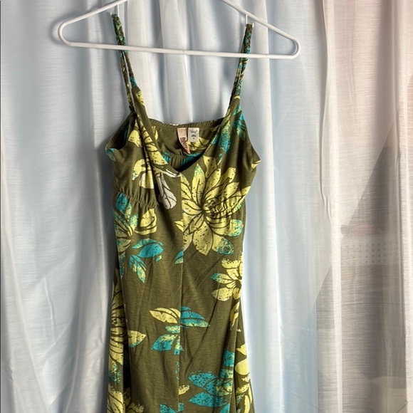 Route 66 Green Floral Dress - Picture 1 of 9